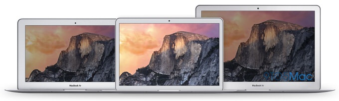 新型MacBook Air12インチのサイズ