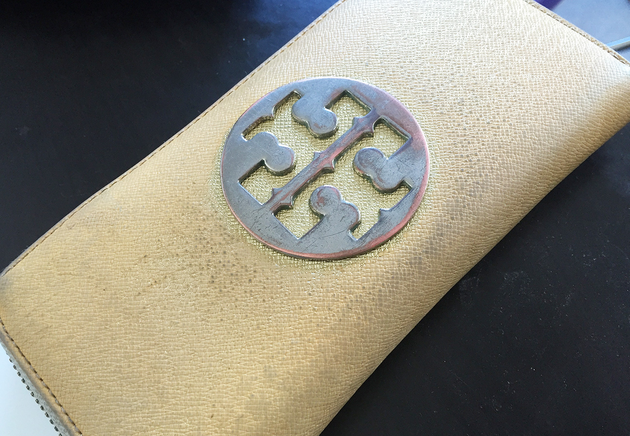 使用済みの財布