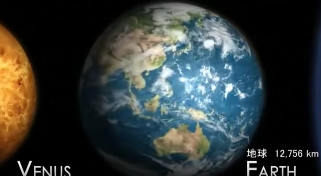 宇宙から見た地球は果てしなく小さくちっぽけな存在だった