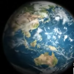 宇宙から見た地球は果てしなく小さくちっぽけな存在だった