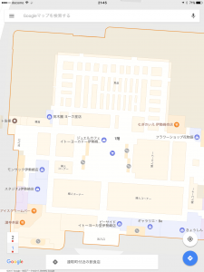 恐るべしGoogleマップ！イトーヨーカドーの店内まで把握