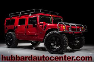 真っ赤なハマーH1を見ていたら、カッコ良すぎて鼻血出そうになった