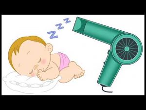 赤ちゃんに聴かせると泣き止むドライヤーの音