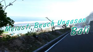 バリ島 ウンガサン ムラスティビーチ 海沿いの美しい景色